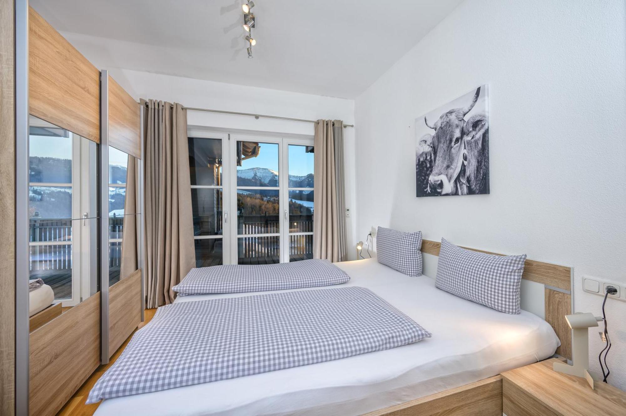 Haus "Bergblick" Ferienwohnung Hochgrat Oberstaufen Mit 2 Schlafzimmer Eksteriør billede
